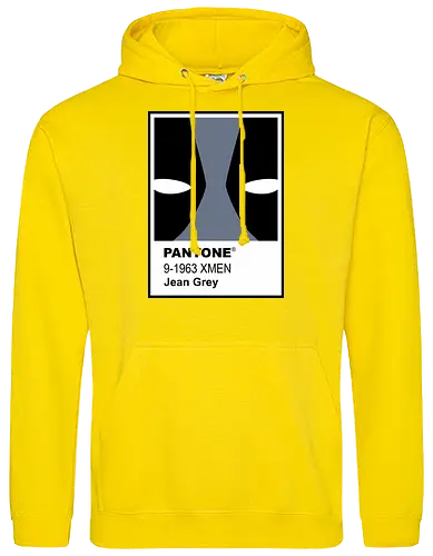 dead grey  - xmen, Antihero, superhero, mutant, cool, parody, pantone, colour, antihero, simple - Standard Hoodie