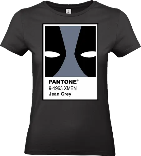 dead grey  - xmen, Antihero, superhero, mutant, cool, parody, pantone, colour, antihero, simple - Standard T-Shirt (Women)