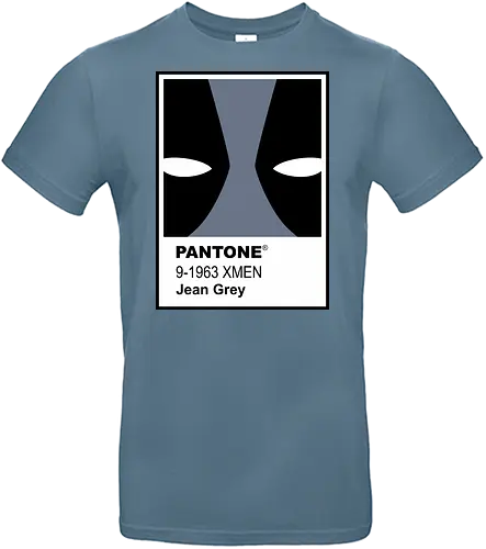 dead grey  - xmen, Antihero, superhero, mutant, cool, parody, pantone, colour, antihero, simple - Standard T-Shirt