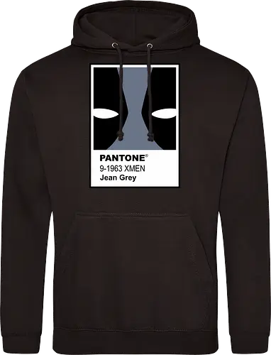dead grey  - xmen, Antihero, superhero, mutant, cool, parody, pantone, colour, antihero, simple - Standard Hoodie