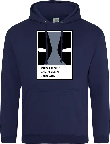 dead grey  - xmen, Antihero, superhero, mutant, cool, parody, pantone, colour, antihero, simple - Standard Hoodie