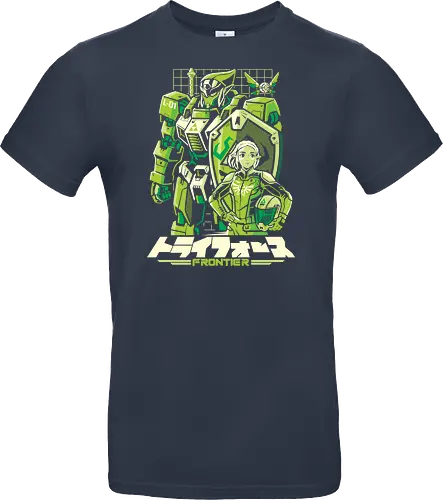 Triad frontier - Hero of Time, ganon, game, gaming, video game, anime, mecha, robot, gundam, mashup, japan, legend - Standard T-Shirt