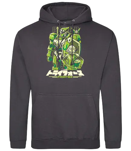 Triad frontier - Hero of Time, ganon, game, gaming, video game, anime, mecha, robot, gundam, mashup, japan, legend - Standard Hoodie