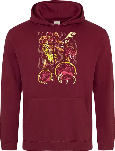 Larva swarm - Bounty Hunter, ridley, alien, space, scifi, game, gaming, video game, zebes, galaxy - Standard Hoodie