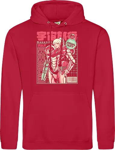 Space voyage - Bounty Hunter, ridley, alien, space, scifi, game, gaming, video game, zebes, galaxy - Standard Hoodie