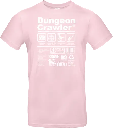 Dungeon Crawler label - dungeon crawler carl, labels, princess donut, cat, novel, books, retro, vintage, princess donut, fantasy - Standard T-Shirt