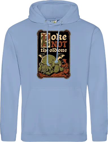 Medieval Poke Cthulhu - Medieval, Call Of Cthulhu, Cthulhu, Cthulhu Mythos, Hp Lovecraft, Lovecraftian, Lovecraft, H.p. Lovecraft, H P Lovecraft, Classic Horror, Horror, Horror Comedy, Horror Humor, Cosmic, Cosmic Horror, Fun, Funny, Poke, Tentacles, Tentacle, Fantasy, Adventure, Classic, Books, Book, Bookworm, Occultism, Cultist, Ritual, Sleep, Sleepy, Sleeping - Standard Hoodie