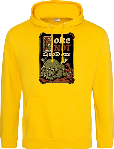 Medieval Poke Cthulhu - Medieval, Call Of Cthulhu, Cthulhu, Cthulhu Mythos, Hp Lovecraft, Lovecraftian, Lovecraft, H.p. Lovecraft, H P Lovecraft, Classic Horror, Horror, Horror Comedy, Horror Humor, Cosmic, Cosmic Horror, Fun, Funny, Poke, Tentacles, Tentacle, Fantasy, Adventure, Classic, Books, Book, Bookworm, Occultism, Cultist, Ritual, Sleep, Sleepy, Sleeping - Standard Hoodie