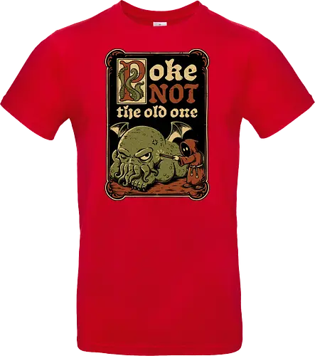 Medieval Poke Cthulhu - Medieval, Call Of Cthulhu, Cthulhu, Cthulhu Mythos, Hp Lovecraft, Lovecraftian, Lovecraft, H.p. Lovecraft, H P Lovecraft, Classic Horror, Horror, Horror Comedy, Horror Humor, Cosmic, Cosmic Horror, Fun, Funny, Poke, Tentacles, Tentacle, Fantasy, Adventure, Classic, Books, Book, Bookworm, Occultism, Cultist, Ritual, Sleep, Sleepy, Sleeping - Standard T-Shirt
