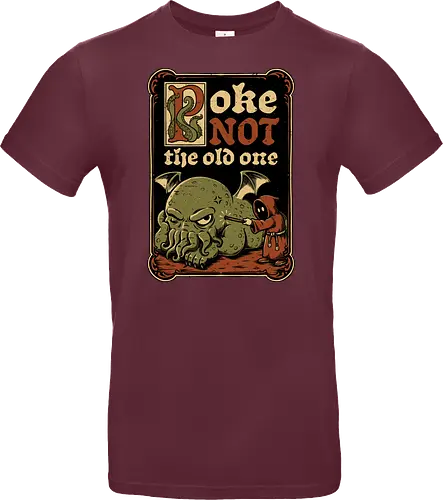 Medieval Poke Cthulhu - Medieval, Call Of Cthulhu, Cthulhu, Cthulhu Mythos, Hp Lovecraft, Lovecraftian, Lovecraft, H.p. Lovecraft, H P Lovecraft, Classic Horror, Horror, Horror Comedy, Horror Humor, Cosmic, Cosmic Horror, Fun, Funny, Poke, Tentacles, Tentacle, Fantasy, Adventure, Classic, Books, Book, Bookworm, Occultism, Cultist, Ritual, Sleep, Sleepy, Sleeping - Standard T-Shirt
