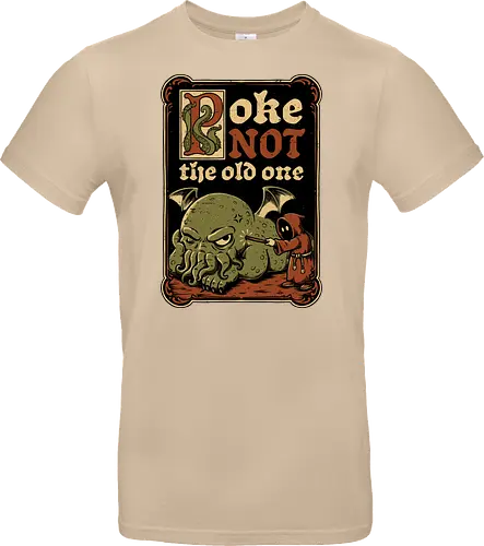 Medieval Poke Cthulhu - Medieval, Call Of Cthulhu, Cthulhu, Cthulhu Mythos, Hp Lovecraft, Lovecraftian, Lovecraft, H.p. Lovecraft, H P Lovecraft, Classic Horror, Horror, Horror Comedy, Horror Humor, Cosmic, Cosmic Horror, Fun, Funny, Poke, Tentacles, Tentacle, Fantasy, Adventure, Classic, Books, Book, Bookworm, Occultism, Cultist, Ritual, Sleep, Sleepy, Sleeping - Standard T-Shirt