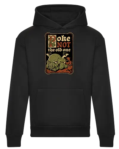 Medieval Poke Cthulhu - Medieval, Call Of Cthulhu, Cthulhu, Cthulhu Mythos, Hp Lovecraft, Lovecraftian, Lovecraft, H.p. Lovecraft, H P Lovecraft, Classic Horror, Horror, Horror Comedy, Horror Humor, Cosmic, Cosmic Horror, Fun, Funny, Poke, Tentacles, Tentacle, Fantasy, Adventure, Classic, Books, Book, Bookworm, Occultism, Cultist, Ritual, Sleep, Sleepy, Sleeping - Heavyweight Hoodie