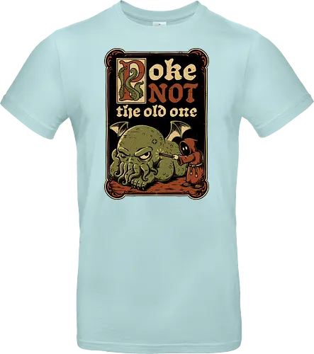 Medieval Poke Cthulhu - Medieval, Call Of Cthulhu, Cthulhu, Cthulhu Mythos, Hp Lovecraft, Lovecraftian, Lovecraft, H.p. Lovecraft, H P Lovecraft, Classic Horror, Horror, Horror Comedy, Horror Humor, Cosmic, Cosmic Horror, Fun, Funny, Poke, Tentacles, Tentacle, Fantasy, Adventure, Classic, Books, Book, Bookworm, Occultism, Cultist, Ritual, Sleep, Sleepy, Sleeping - Standard T-Shirt