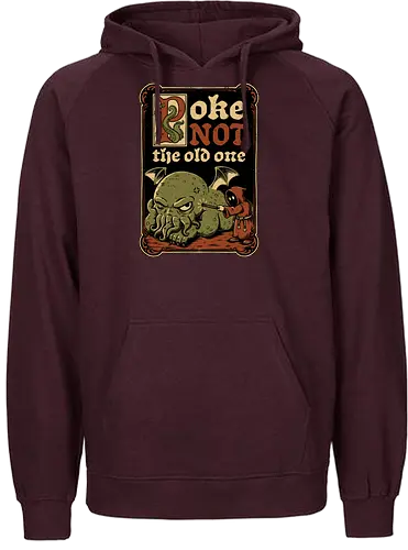 Medieval Poke Cthulhu - Medieval, Call Of Cthulhu, Cthulhu, Cthulhu Mythos, Hp Lovecraft, Lovecraftian, Lovecraft, H.p. Lovecraft, H P Lovecraft, Classic Horror, Horror, Horror Comedy, Horror Humor, Cosmic, Cosmic Horror, Fun, Funny, Poke, Tentacles, Tentacle, Fantasy, Adventure, Classic, Books, Book, Bookworm, Occultism, Cultist, Ritual, Sleep, Sleepy, Sleeping - Fairtrade Hoodie