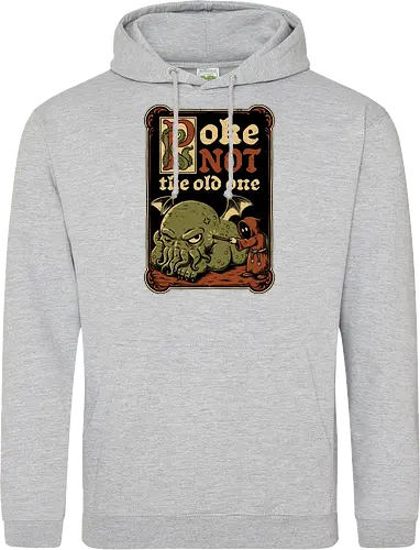 Medieval Poke Cthulhu - Medieval, Call Of Cthulhu, Cthulhu, Cthulhu Mythos, Hp Lovecraft, Lovecraftian, Lovecraft, H.p. Lovecraft, H P Lovecraft, Classic Horror, Horror, Horror Comedy, Horror Humor, Cosmic, Cosmic Horror, Fun, Funny, Poke, Tentacles, Tentacle, Fantasy, Adventure, Classic, Books, Book, Bookworm, Occultism, Cultist, Ritual, Sleep, Sleepy, Sleeping - Standard Hoodie