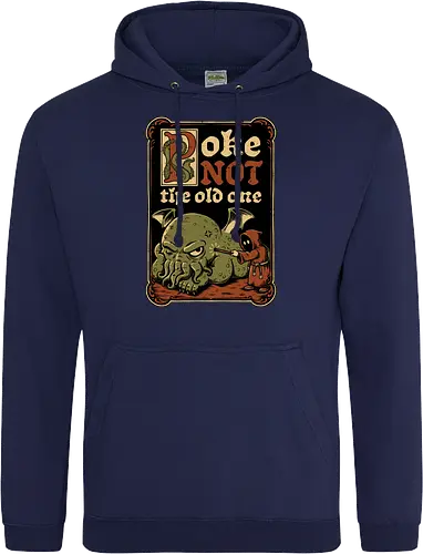 Medieval Poke Cthulhu - Medieval, Call Of Cthulhu, Cthulhu, Cthulhu Mythos, Hp Lovecraft, Lovecraftian, Lovecraft, H.p. Lovecraft, H P Lovecraft, Classic Horror, Horror, Horror Comedy, Horror Humor, Cosmic, Cosmic Horror, Fun, Funny, Poke, Tentacles, Tentacle, Fantasy, Adventure, Classic, Books, Book, Bookworm, Occultism, Cultist, Ritual, Sleep, Sleepy, Sleeping - Standard Hoodie
