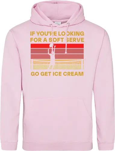 Funny Tennis Quote Vintage Retro Player Humor - Standard Hoodie