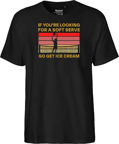 Funny Tennis Quote Vintage Retro Player Humor - Fairtrade T-Shirt