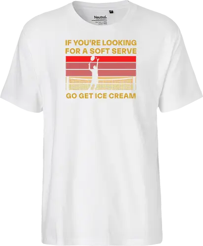 Funny Tennis Quote Vintage Retro Player Humor - Fairtrade T-Shirt