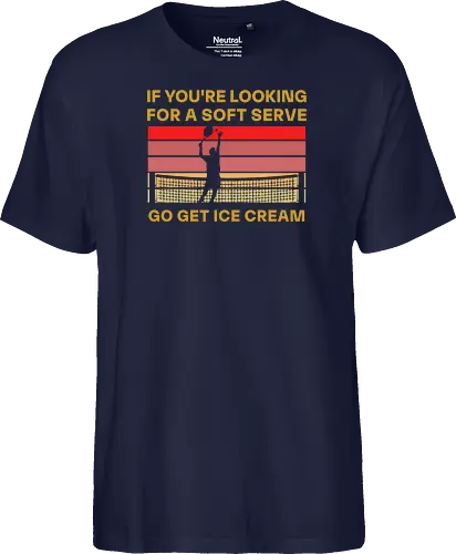 Funny Tennis Quote Vintage Retro Player Humor - Fairtrade T-Shirt