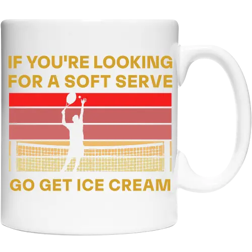Funny Tennis Quote Vintage Retro Player Humor - Cup