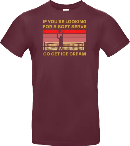 Funny Tennis Quote Vintage Retro Player Humor - Standard T-Shirt