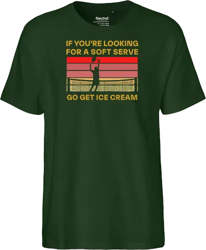 Funny Tennis Quote Vintage Retro Player Humor - Fairtrade T-Shirt