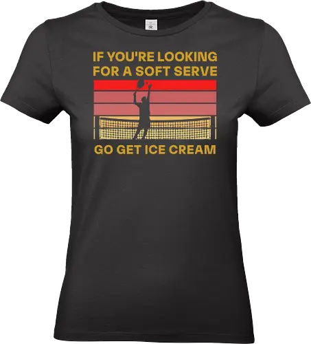 Funny Tennis Quote Vintage Retro Player Humor - Standard T-Shirt (Women)