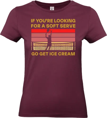 Funny Tennis Quote Vintage Retro Player Humor - Standard T-Shirt (Women)