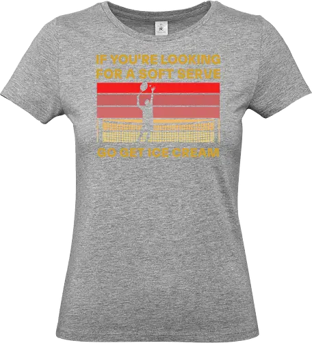 Funny Tennis Quote Vintage Retro Player Humor - Standard T-Shirt (Women)
