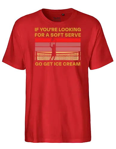 Funny Tennis Quote Vintage Retro Player Humor - Fairtrade T-Shirt