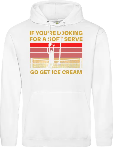 Funny Tennis Quote Vintage Retro Player Humor - Standard Hoodie