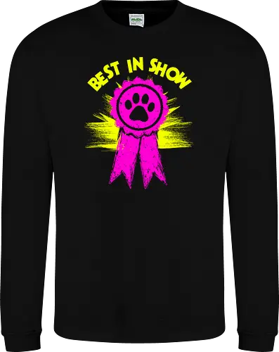 Best in Show - Princess Donut - Champion, ribbon, Persian cat, royal court, princess donut, Queen Anne chonk - Sweatshirt