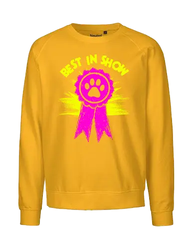 Best in Show - Princess Donut - Champion, ribbon, Persian cat, royal court, princess donut, Queen Anne chonk - Fairtrade Sweatshirt