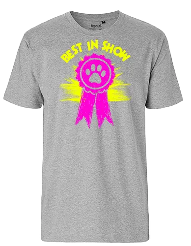 Best in Show - Princess Donut - Champion, ribbon, Persian cat, royal court, princess donut, Queen Anne chonk - Fairtrade T-Shirt