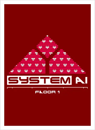Dungeon Crawler Carl - System Ai Systems - Dungeon crawler, dungeon crawler carl, dcc, princess donut, mongo, litrpg, crawlers, skynet - Artprint