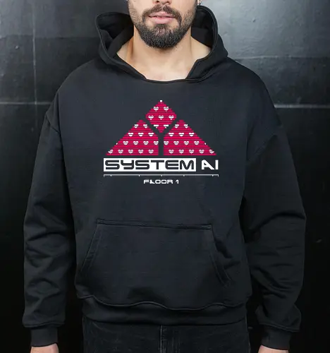 Dungeon Crawler Carl - System Ai Systems - Dungeon crawler, dungeon crawler carl, dcc, princess donut, mongo, litrpg, crawlers, skynet - Cropped Hoodie