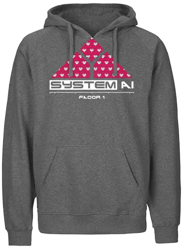Dungeon Crawler Carl - System Ai Systems - Dungeon crawler, dungeon crawler carl, dcc, princess donut, mongo, litrpg, crawlers, skynet - Fairtrade Hoodie