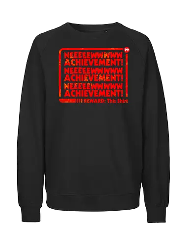 Dungeon Crawler Carl New Achievement - Fairtrade Sweatshirt