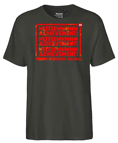 Dungeon Crawler Carl New Achievement - Fairtrade T-Shirt