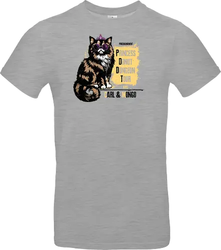 Princess Tour - dcc, mongo, litrpg, crawlers, Dungeon, Carl, princess, donut - Standard T-Shirt