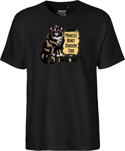 Princess Tour - dcc, mongo, litrpg, crawlers, Dungeon, Carl, princess, donut - Fairtrade T-Shirt