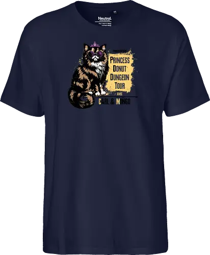 Princess Tour - dcc, mongo, litrpg, crawlers, Dungeon, Carl, princess, donut - Fairtrade T-Shirt
