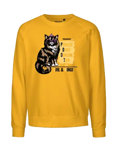 Princess Tour - dcc, mongo, litrpg, crawlers, Dungeon, Carl, princess, donut - Fairtrade Sweatshirt