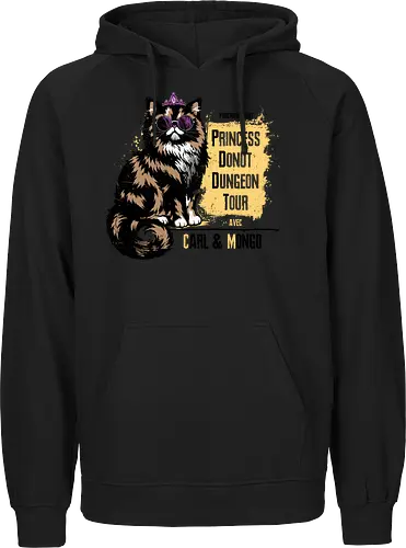 Princess Tour - dcc, mongo, litrpg, crawlers, Dungeon, Carl, princess, donut - Fairtrade Hoodie