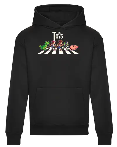 The Toys  - toy, jessie, rex, pig, buzz, woody, t-rex, dino, Tyrannosaurus Rex, abbey road, beatles, pixar - Heavyweight Hoodie