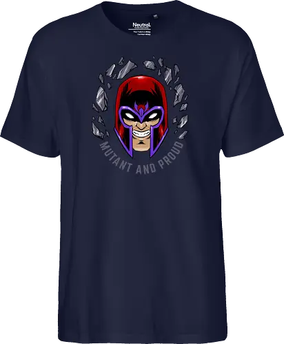 master of magnetism - villain, mutant, mutant leader, magnetism, proud, Magnet, Superhero - Fairtrade T-Shirt