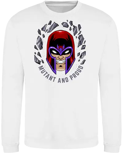master of magnetism - villain, mutant, mutant leader, magnetism, proud, Magnet, Superhero - Sweatshirt