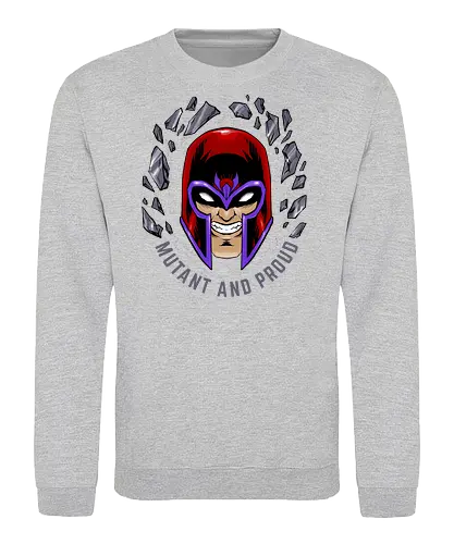 master of magnetism - villain, mutant, mutant leader, magnetism, proud, Magnet, Superhero - Sweatshirt