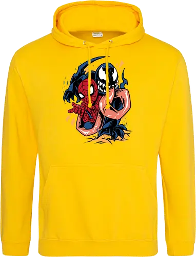 partner in crime - superhero, vigilante, Superhero, Symbiote, carnage, symbiote - Standard Hoodie